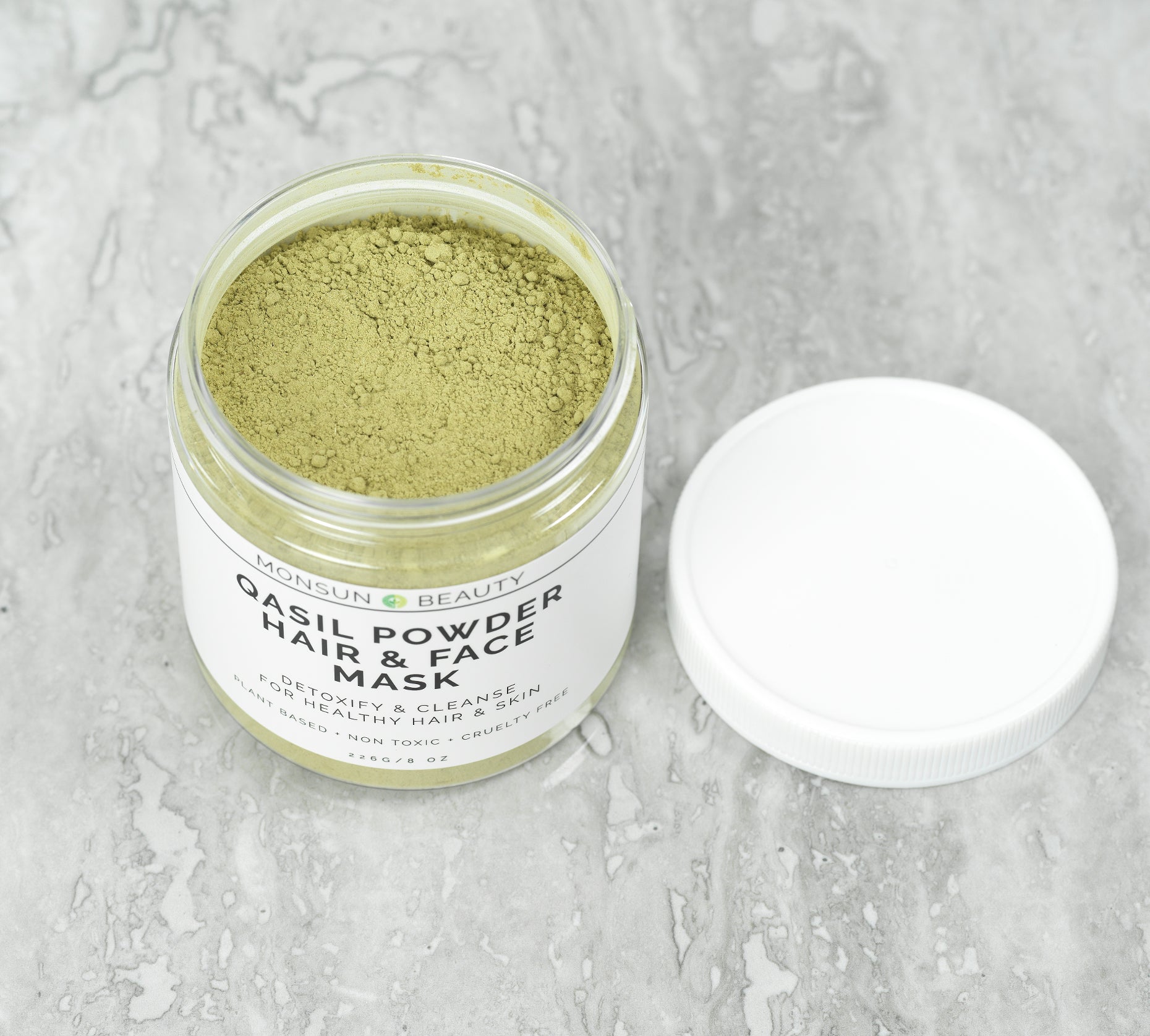 Qasil Organics 100% Pure Qasil Mask Powder for Hair and Skin