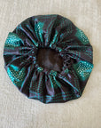 Shash print satin Bonnet
