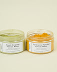 Organic Qasil and Turmeric Face mask Mini Bundle