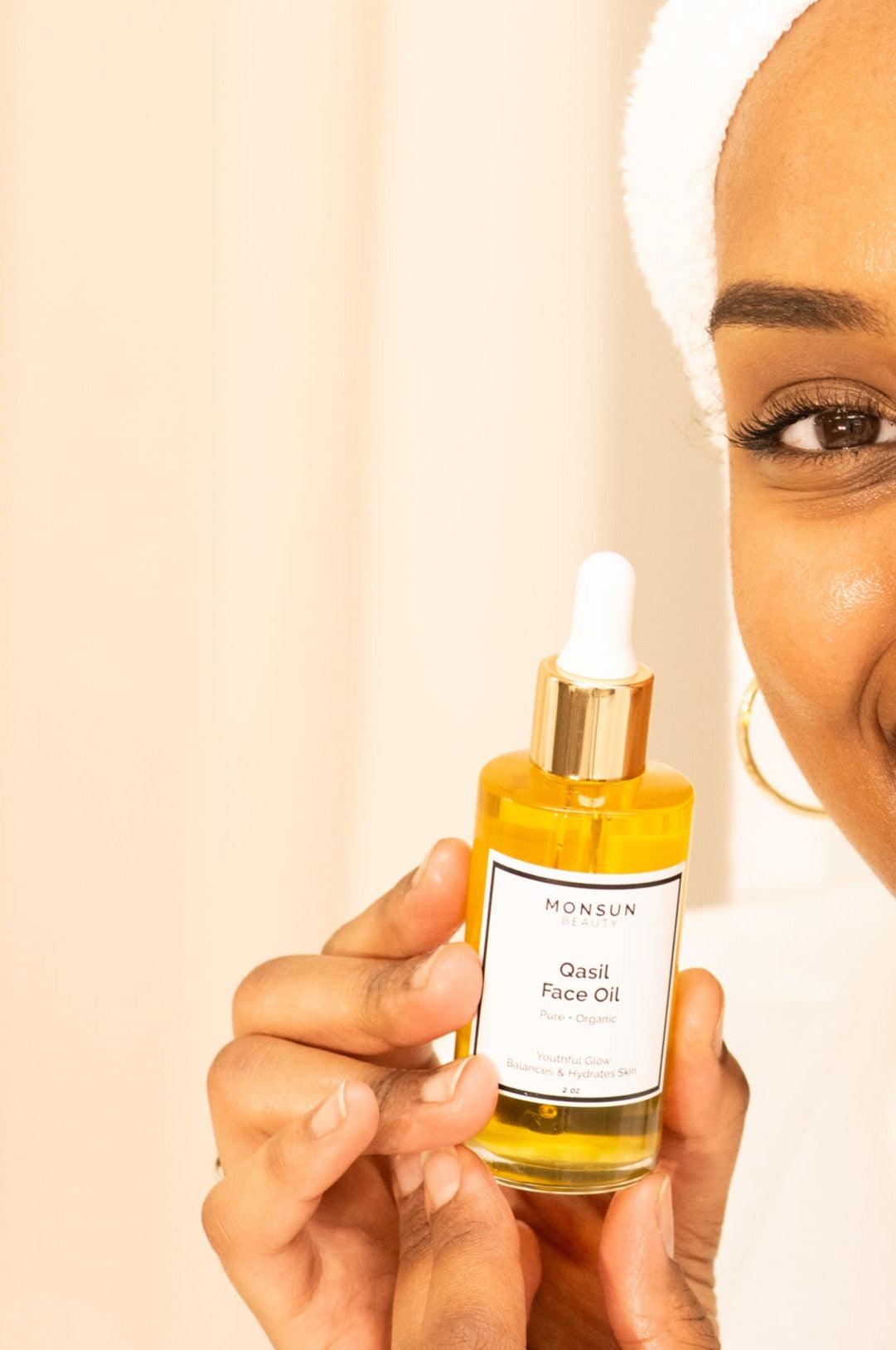 Organic Qasil Face oil for youthful glowing skin