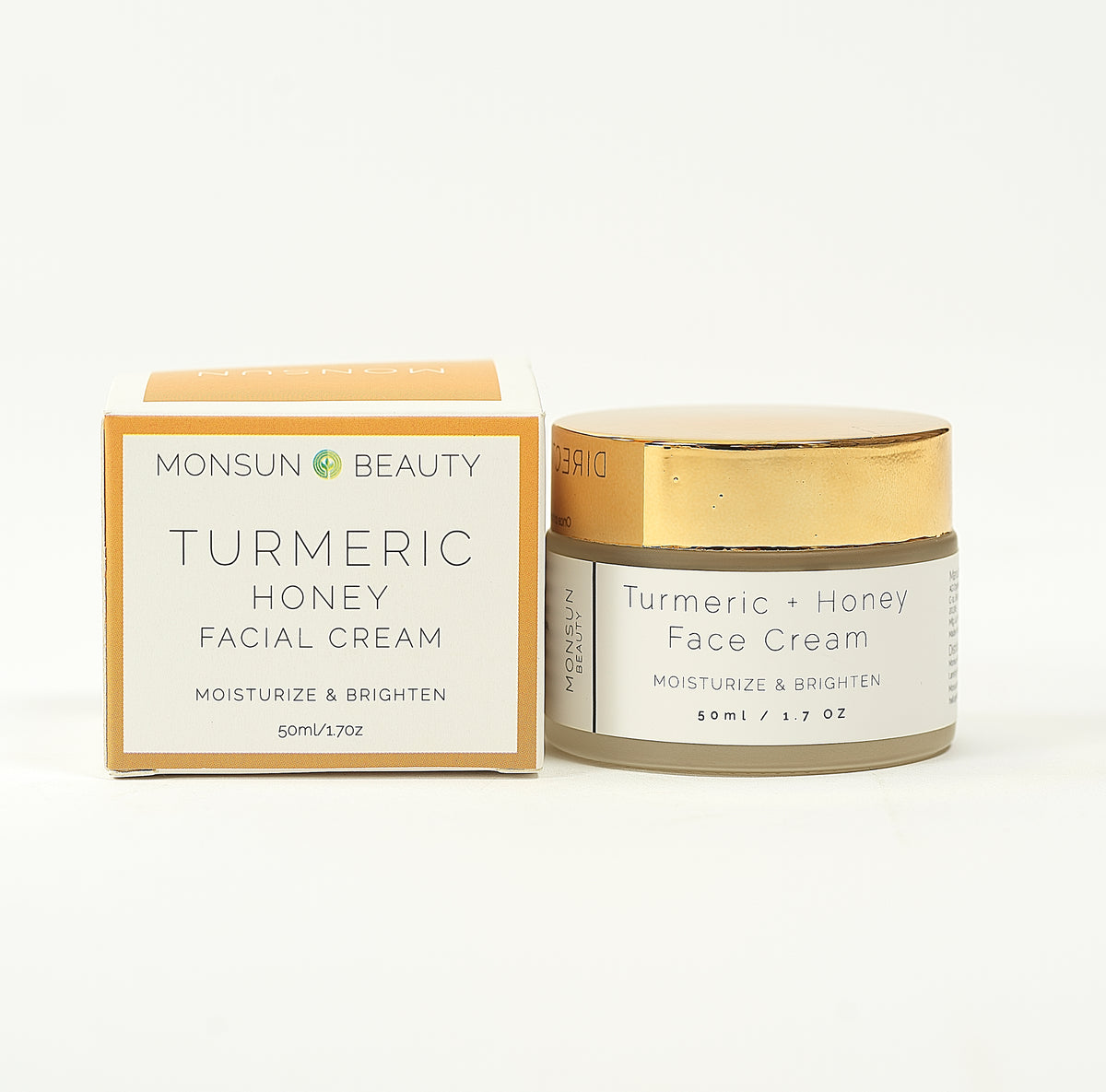 Turmeric & Honey Face Cream - Image 2 - Monsun Beauty