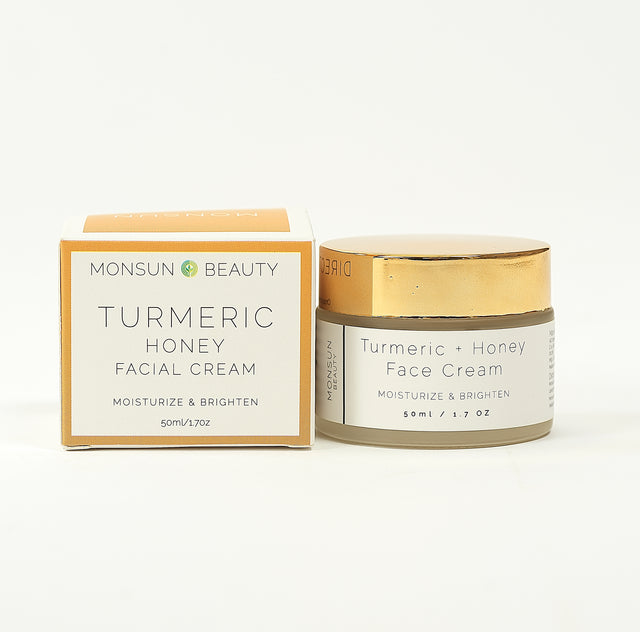 Turmeric & Honey Face Cream - Image 2 - Monsun Beauty
