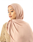 Blush  Korean Chiffon hijab Kabayare