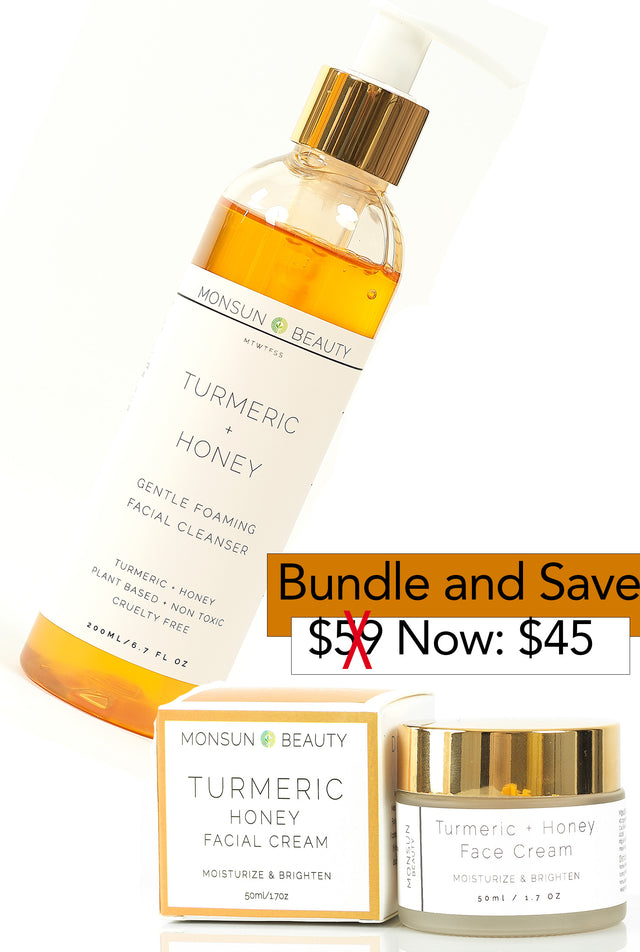 Turmeric & Honey Skincare Set - Monsun Beauty