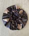 Shash print satin Bonnet