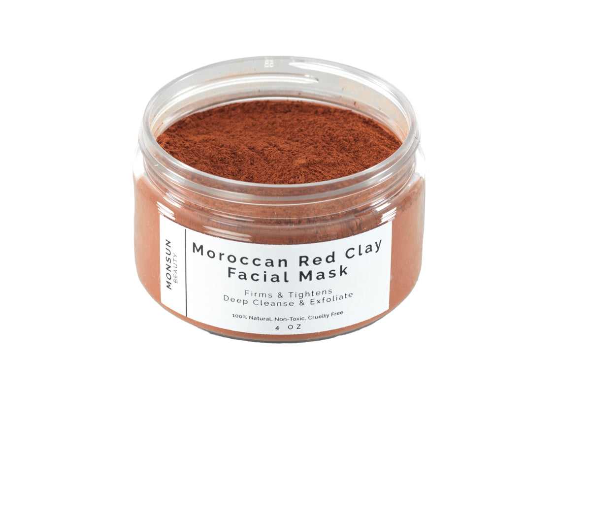 Moroccan Red Clay Face Mask - Monsun Beauty