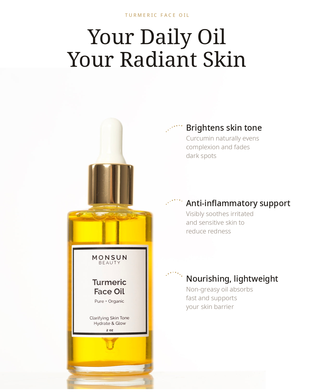 Turmeric Face Oil - Your Daily Oil Your Radiant Skin