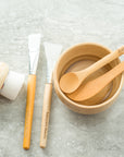 Bamboo Facial Mask Mixing Bowl Set (skin care)