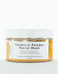 Turmeric facial mask powder -Organic Aromatic Mini Jar 4oz