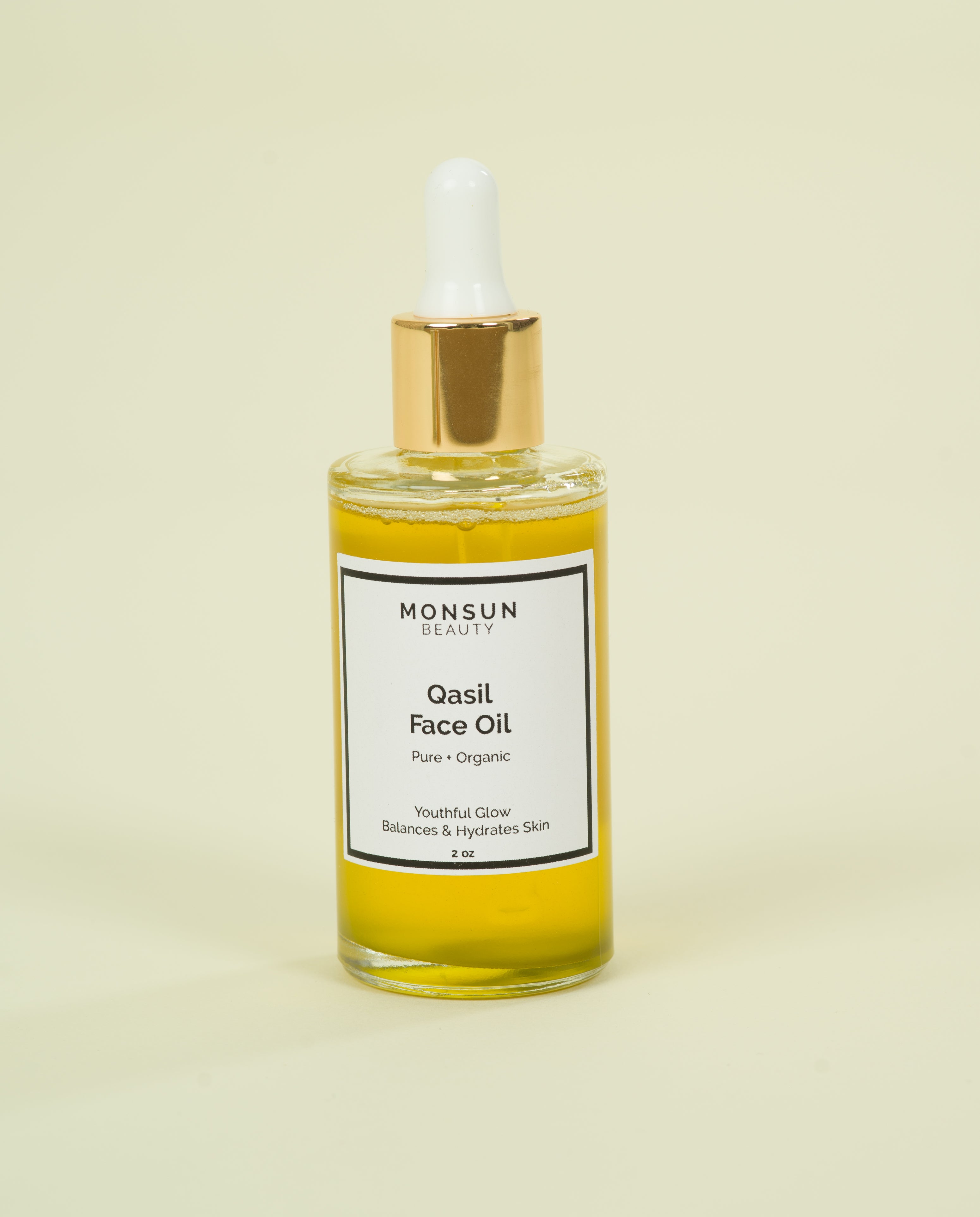 Organic Qasil Face oil for youthful glowing skin