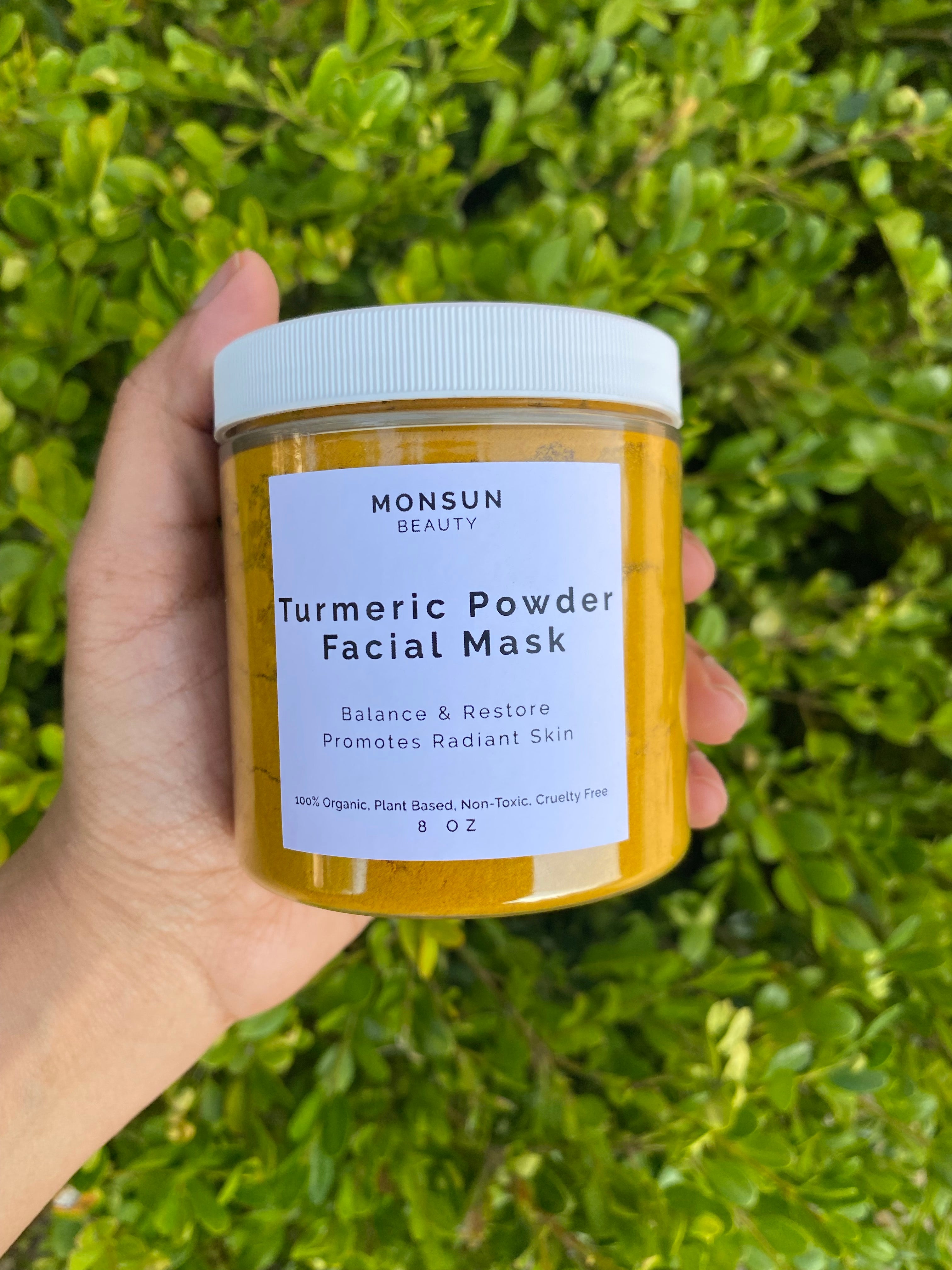 Turmeric facial mask powder -Organic Aromatic