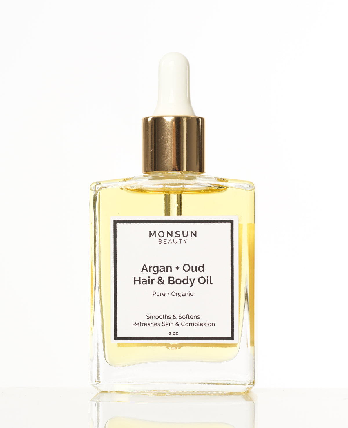 Argan + Oud Hair & Body Oil - Monsun Beauty